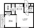フェーラシュヴァル南円山の間取り画像