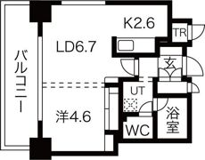 サンタの館N11の間取り画像