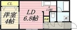 ラプレッツアグルーN12の間取り画像