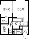 Casa Bianca札幌駅西口の間取り画像