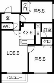 ROSE WOODの間取り画像