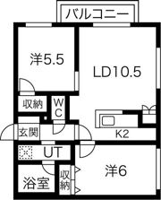 スピリートN16の間取り画像