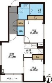 N23 EASTの間取り画像