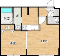 デイズ発寒南の間取り画像