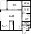 Liveus南11条の間取り画像