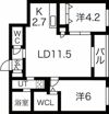 ao akua N35（アオアクアN35）の間取り画像