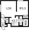 KOKOMO北13条の間取り画像