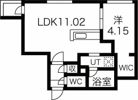 Reve新札幌の間取り画像