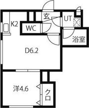 ブランノワール菊水.exeの間取り画像