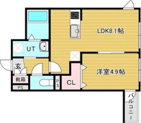 アルトローマ平岸の間取り画像