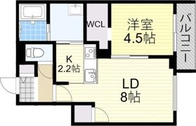 GIRAFFE KIKUSUI Premier （ジラフ菊水の間取り画像
