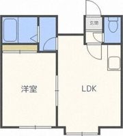 ユタニハイムの間取り画像