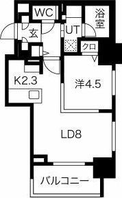 ブランズ札幌南7条の間取り画像