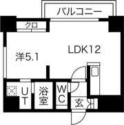 SEIRA南郷7の間取り画像