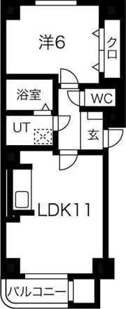 フレックス南郷通の間取り画像