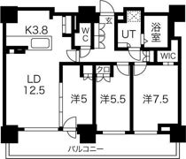 シティタワーズ円山の間取り画像