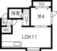 アークコート美園IIの間取り画像