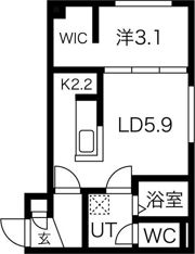 MODERNO N3の間取り画像