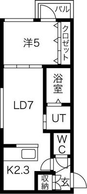GARBO（ガルボ）の間取り画像