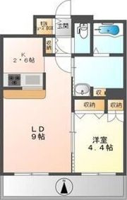 フェバリット ラ セストの間取り画像