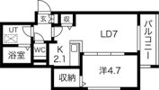 シティレジデンス南12条の間取り画像