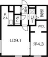 Elm GardenIの間取り画像