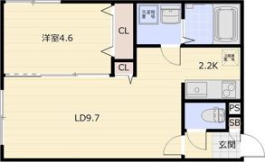 First Set澄川の間取り画像