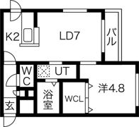 nina（ニーナ）の間取り画像