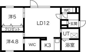ブルーイング西町の間取り画像