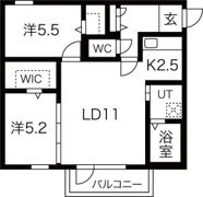 REVE SAPPOROの間取り画像