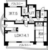ハウス円山公園の間取り画像