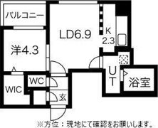 ソレーユ南10条の間取り画像
