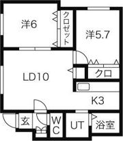 アンジェラスL・Aの間取り画像