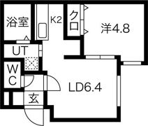 サクラブール澄川の間取り画像