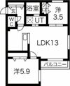 precious kita24（プレシャスキタ24）の間取り画像