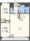 メゾンハマナスの間取り画像