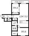 Patio北19の間取り画像