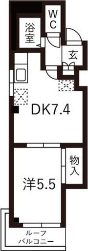 細川ハイツの間取り画像