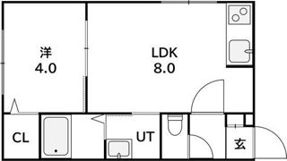 ラフィーネ西町北の間取り画像