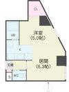 パークヒルズ中央411の間取り画像
