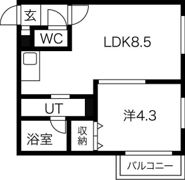 シンフォニア豊平の間取り画像