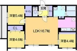 MJクレスト元町の間取り画像
