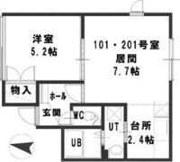 ルミエールN32の間取り画像