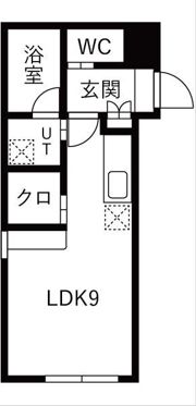 キングハウス学園前の間取り画像