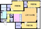 仮）ヴォヤージュ菊水の間取り画像
