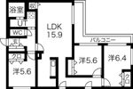 ZABO HILLS YAMAHANAの間取り画像
