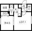 ガーデンコート美園の間取り画像