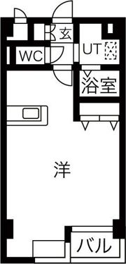 アームズ美術館通IIの間取り画像