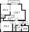 ブランシャール豊平パークサイドの間取り画像