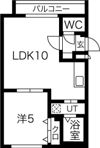 ラフィネ東札幌の間取り画像